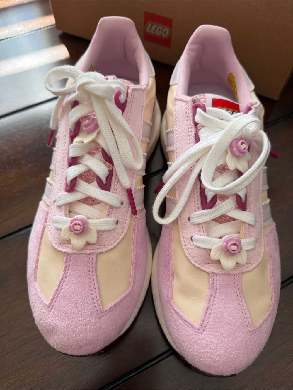 adidas Retropy E5 W Pink & White US 9